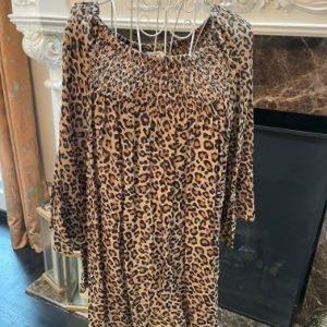 Beach Lunch Lounge Leopard Blouse